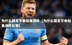 为什么国足不参加美洲杯（为什么国足不参加美洲杯比赛）