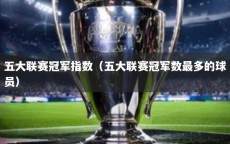 五大联赛冠军指数（五大联赛冠军数最多的球员）