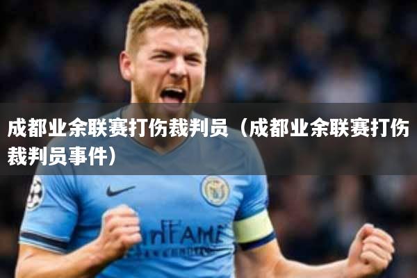 成都业余联赛打伤裁判员(成都业余联赛打伤裁判员事件)